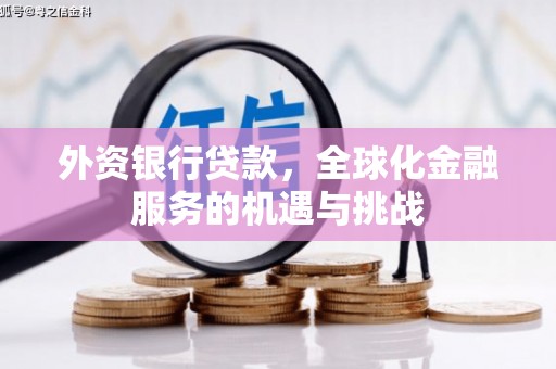 长子外资银行贷款，全球化金融服务的机遇与挑战
